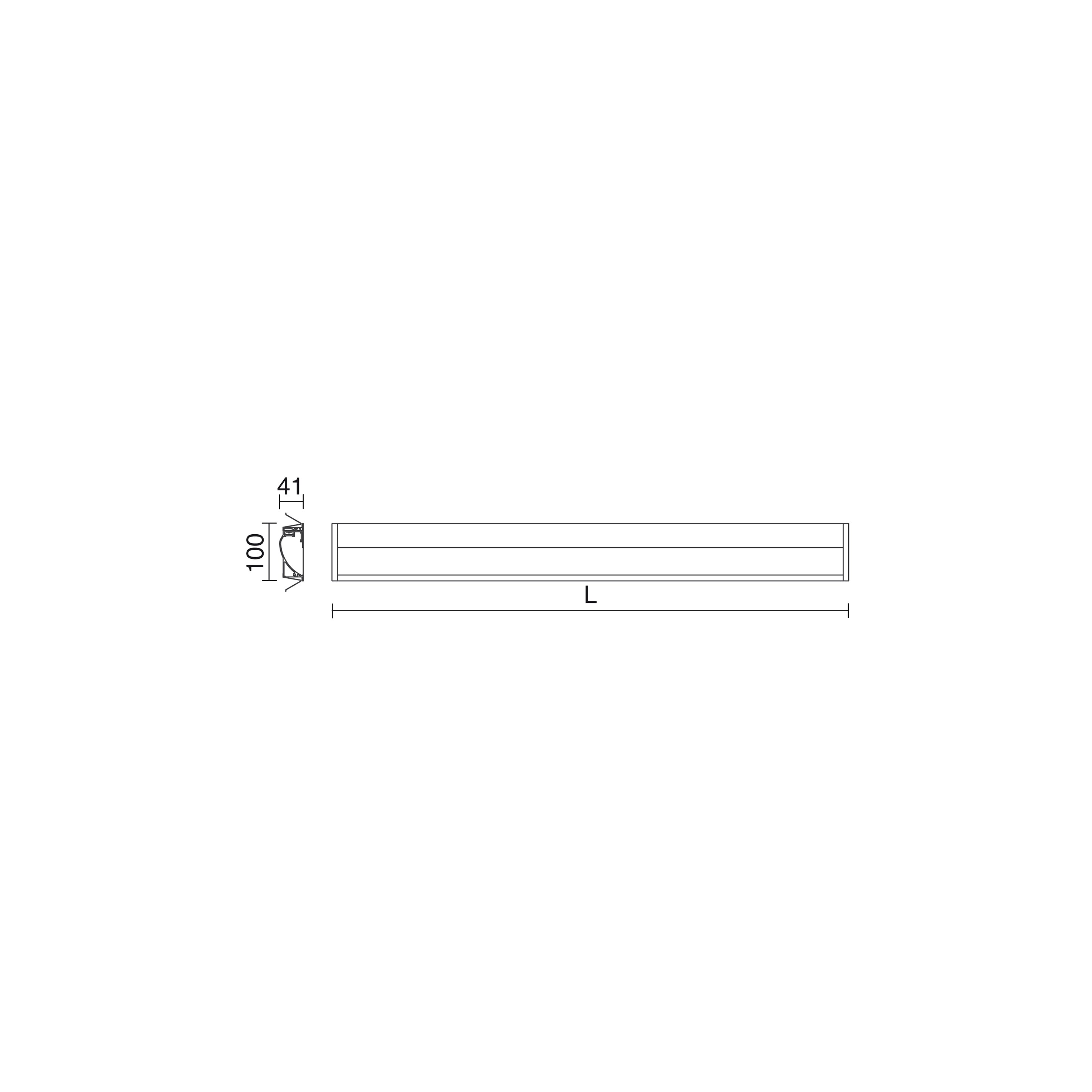 Empotrable pared IOTA LED SMD 25W 2925lm CRI80 3000K 90º Blanco – Ref. 810B-L3125B-01