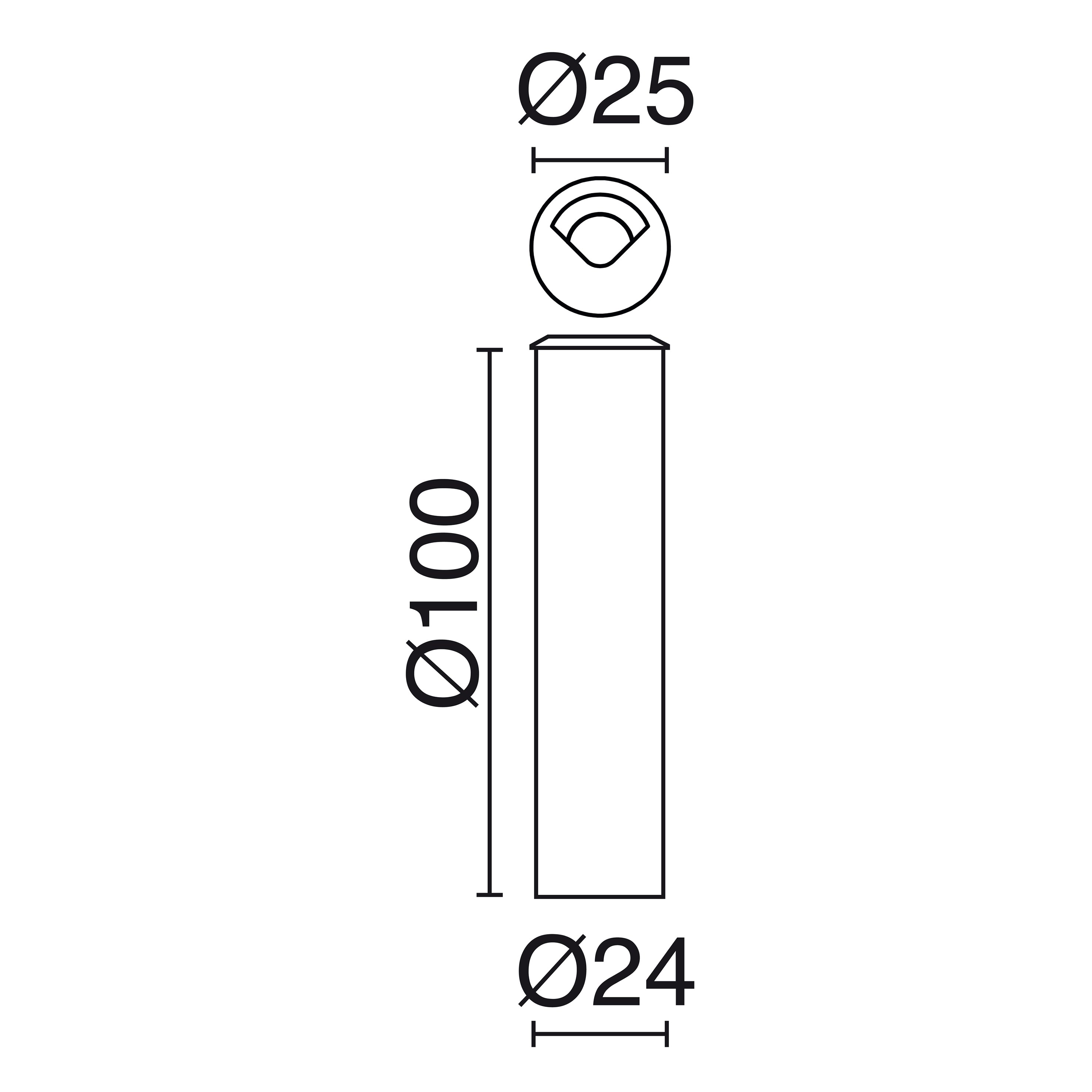 Empotrable suelo 1 emisión PUSSA IP67 LED SMD 1W 110lm CRI80 4000K Gris – Ref. 654C-L0201F-03