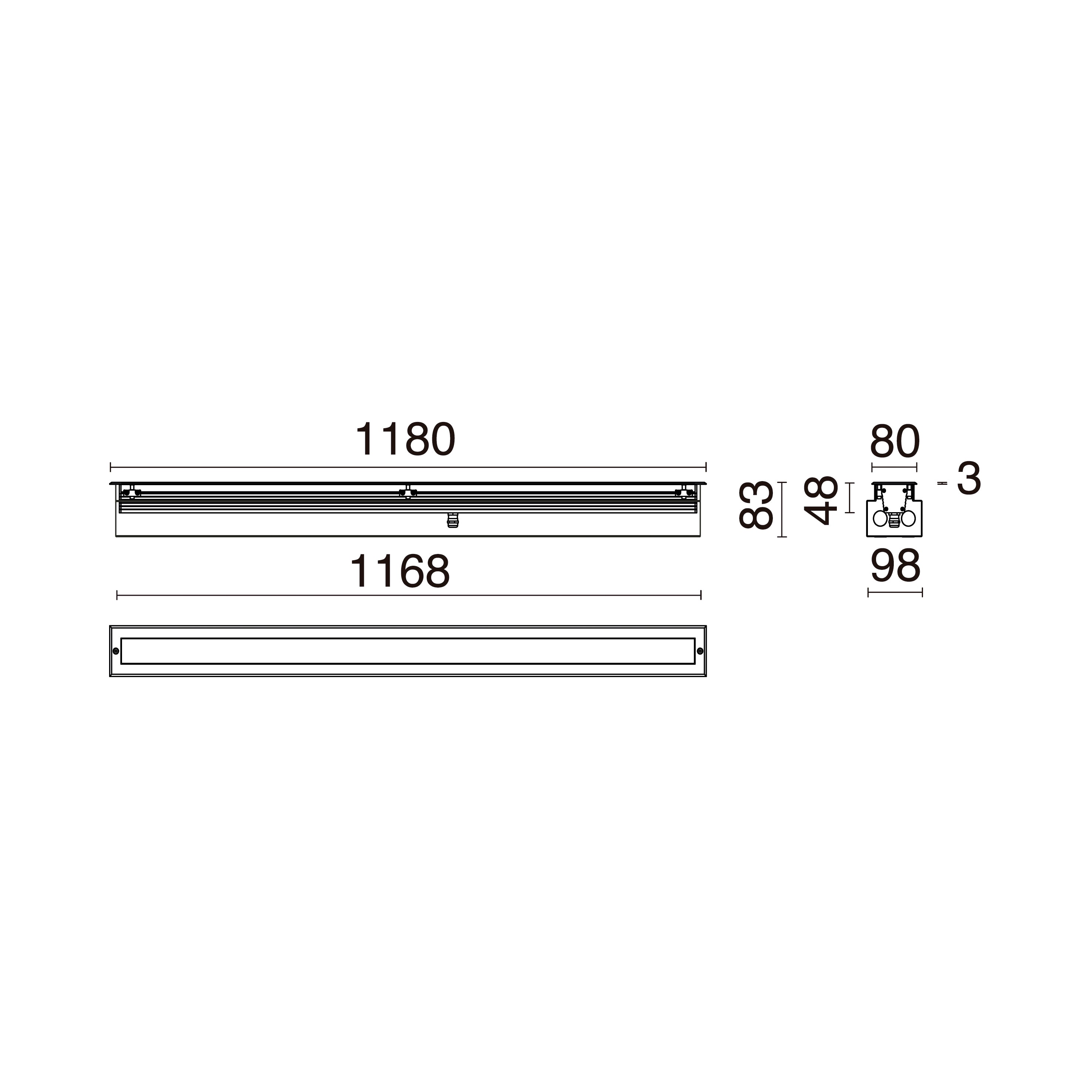 Empotrable suelo WALK IP67 LED SMD 51W 7560lm(6045lm) CRI80 4000K 42º/12º Inox – Ref. 920P-L3347B-30