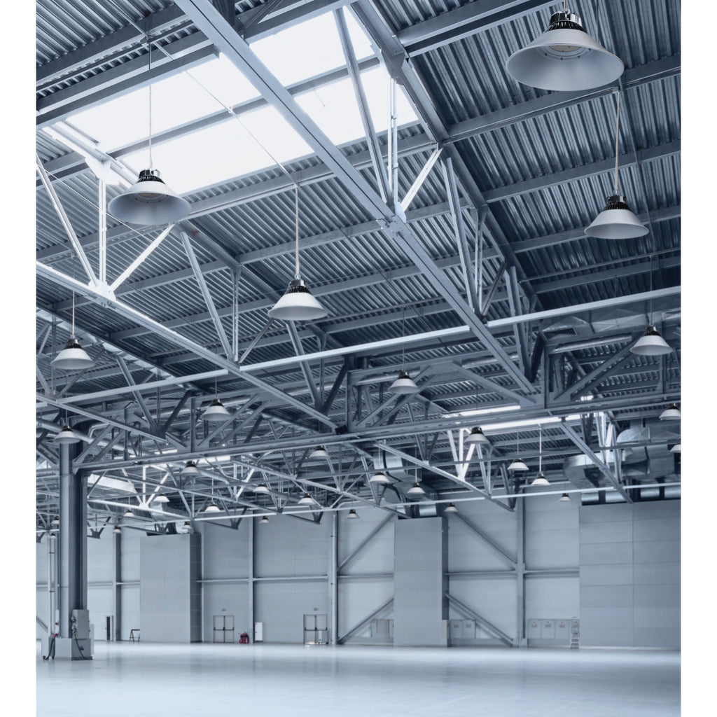 Suspensión ADNA IP65 LED SMD 150W 16500lm CRI80 4000K 60º Gris – Ref. 794B-L33A4A-03