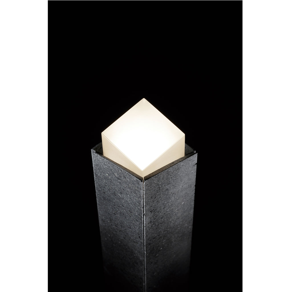 Baliza ARISTIDE IP65 GU10 50W 400mm Piedra lavica – Ref. 656A-G21X1A-71