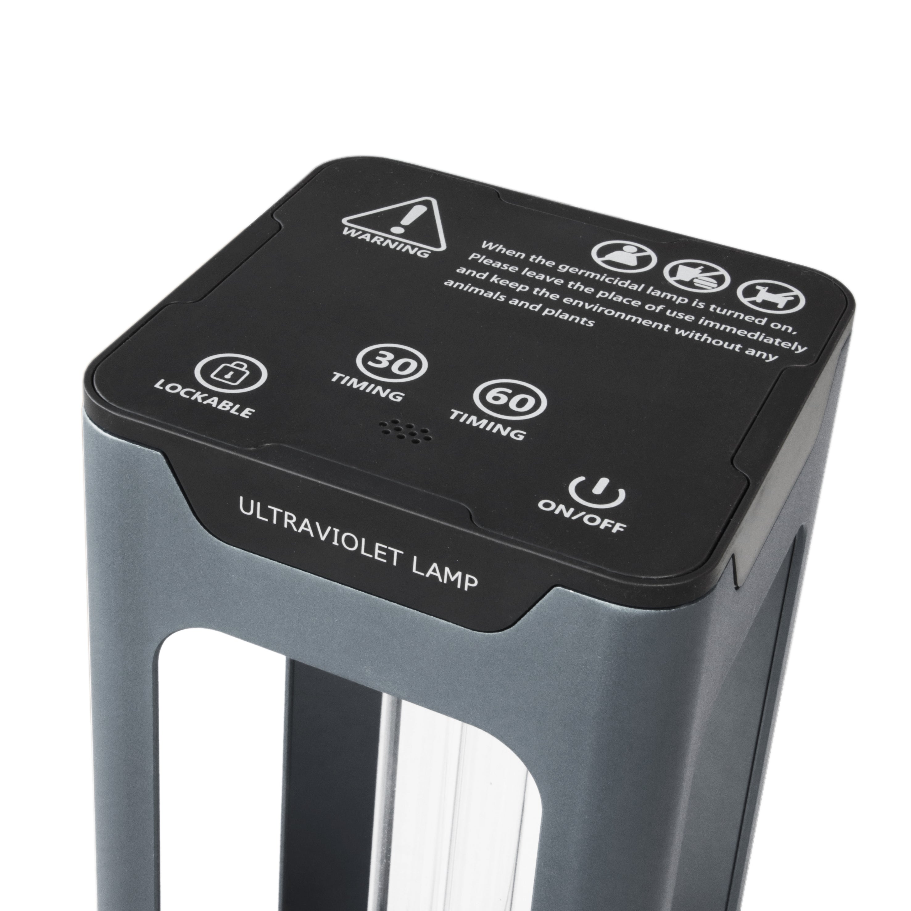 Sobremesa CLEAN-UVC 2G11 TC-L UVC 20W Movimiento Gris – Ref. 966A-U0235A-03