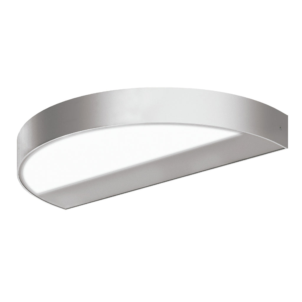 Aplique ARC IP65 LED SMD 15W 2000lm CRI80 3000K Gris – Ref. 652A-L0115B-03