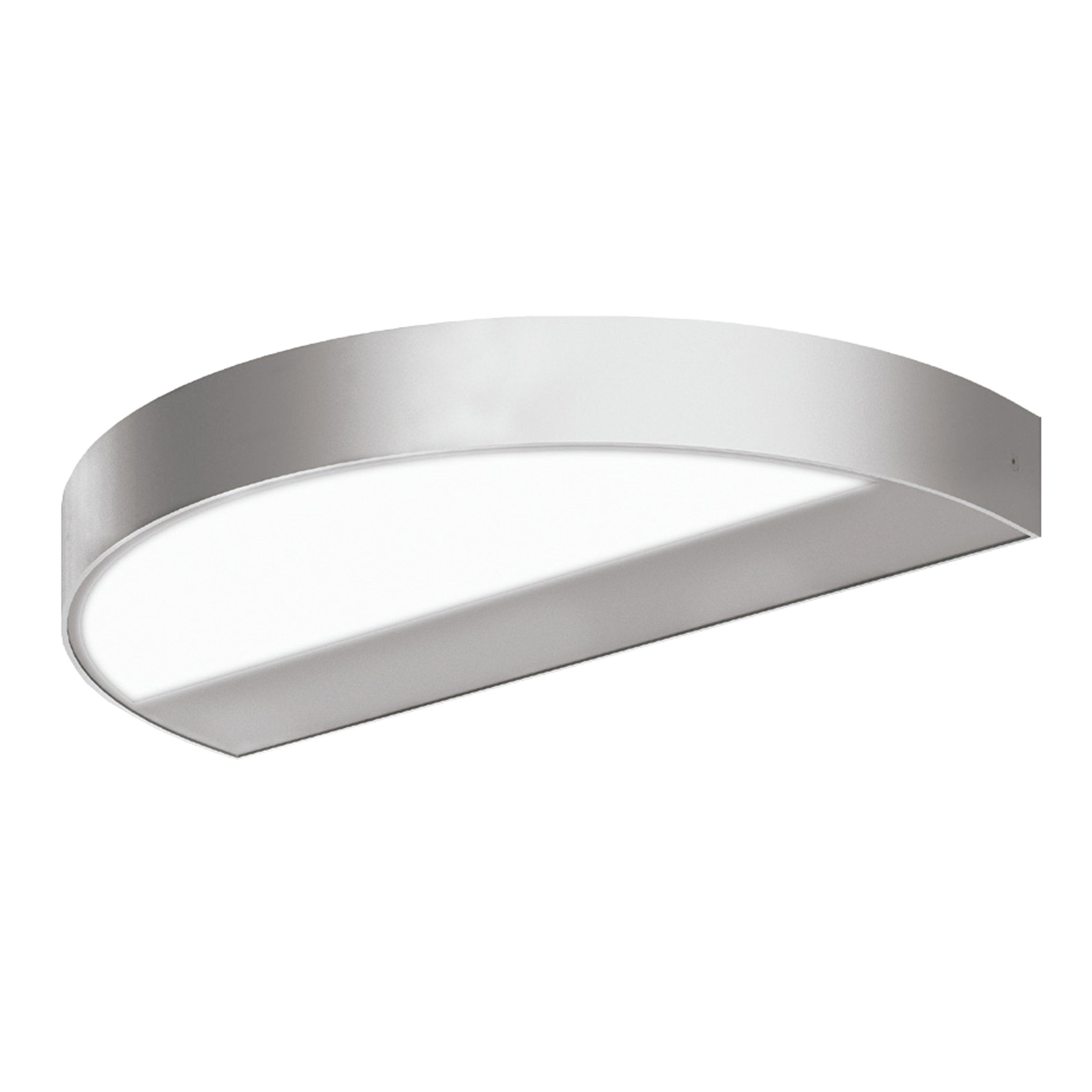 Aplique ARC IP65 LED SMD 15W 2000lm CRI80 3000K Gris – Ref. 652A-L0115B-03