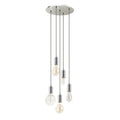 Suspensión A TU ESTILO E27 5x60W Cromo – Ref. 717F-G05X1A-32