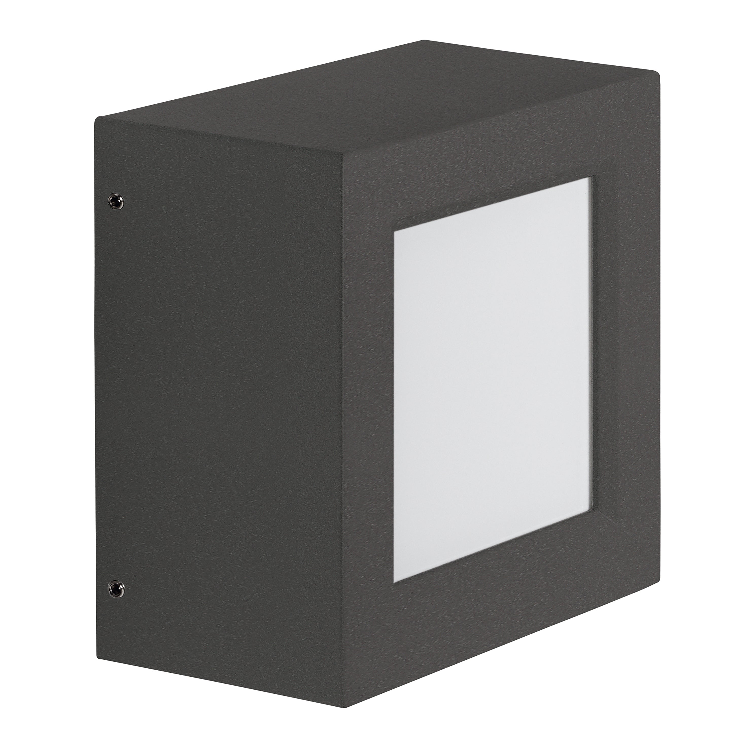 Aplique BOX IP65 LED SMD AC 8.70W 1050lm CRI80 3000K Antracita – Ref. 561A-L0109B-04