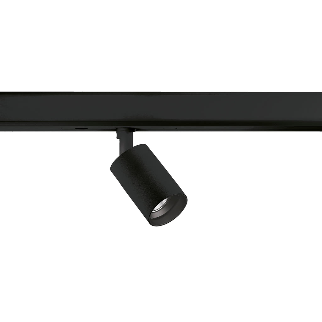 Proyector carril 48V tilt GRETA LED COB 6.50W 620lm(403lm) CRI90 2700K 34º Negro – Ref. 860B-L3807V-02