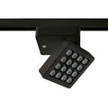 Proyector carril/superficie tilt INDUS Corte de fase C LED COB 30W 3000lm CRI80 3000K 60º/10º Negro – Ref. 795A-L31RCB-02