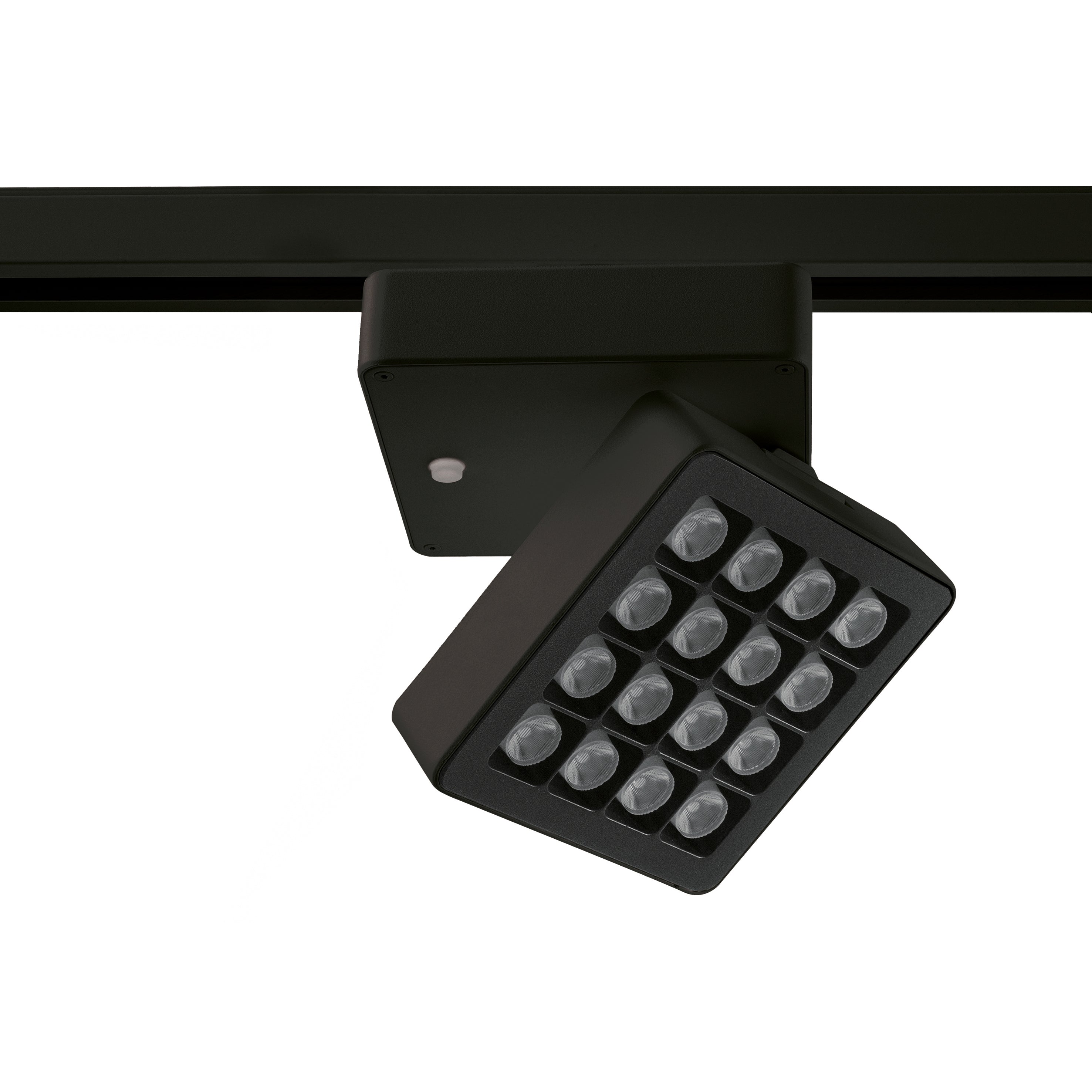 Proyector carril/superficie tilt INDUS Corte de fase C LED COB 30W 3150lm CRI80 4000K 60º/10º Negro – Ref. 795A-L33RCB-02