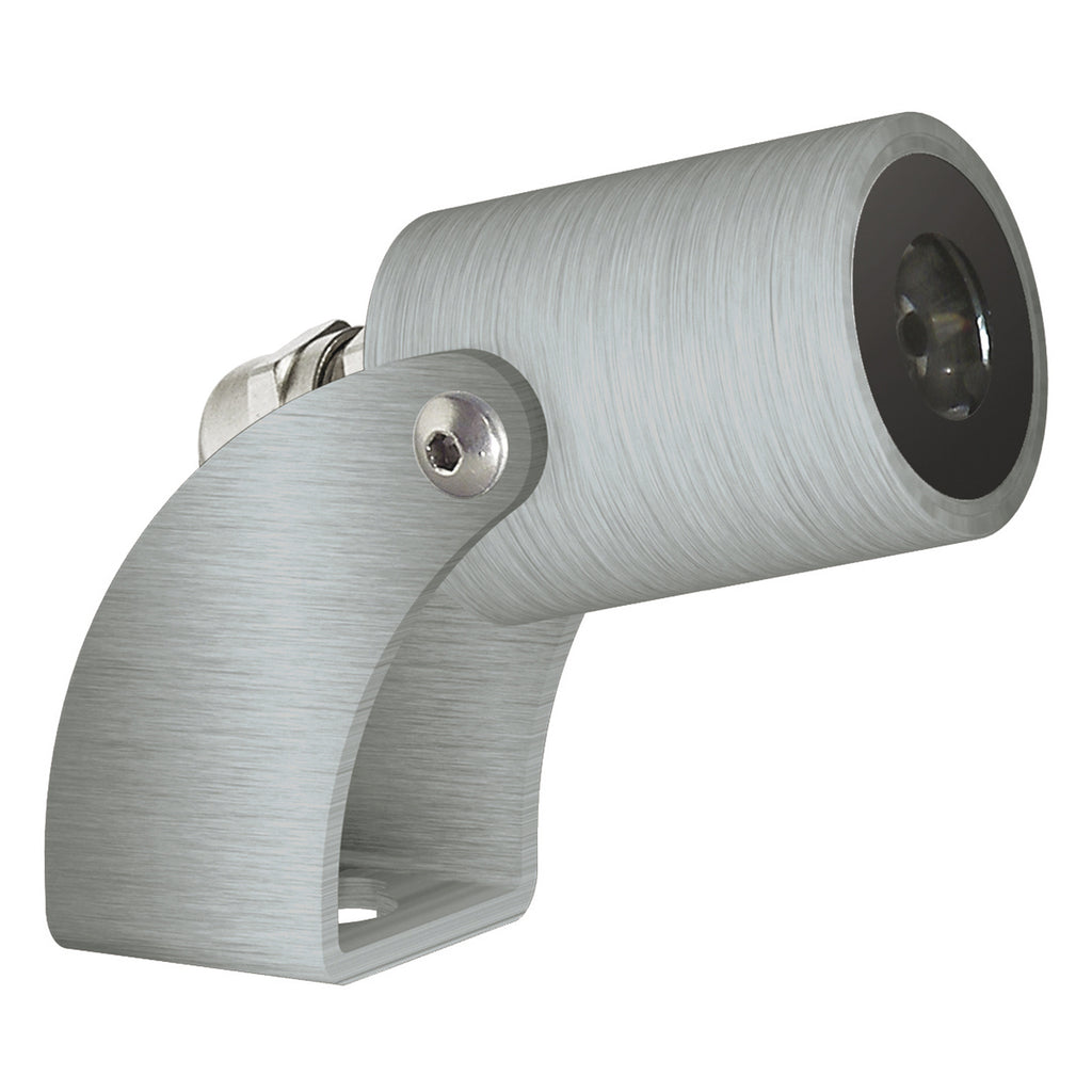 Proyector base/piqueta tilt KA IP67 LED COB 1W 130lm CRI80 4000K 30º Inox cepillado – Ref. 666A-L0201H-43