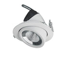 Empotrable techo tilt LUNA IP40 LED COB 38W 3954lm 41º Blanco – Ref. 741E-L4738B-01