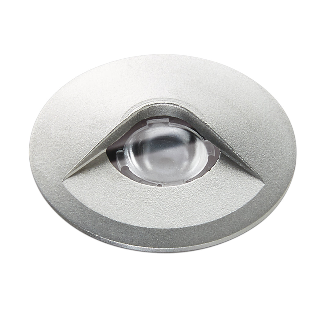 Empotrable suelo 1 emisión PUSSA IP67 LED SMD 1W 98lm CRI90 3000K Gris – Ref. 654C-L0101F-03