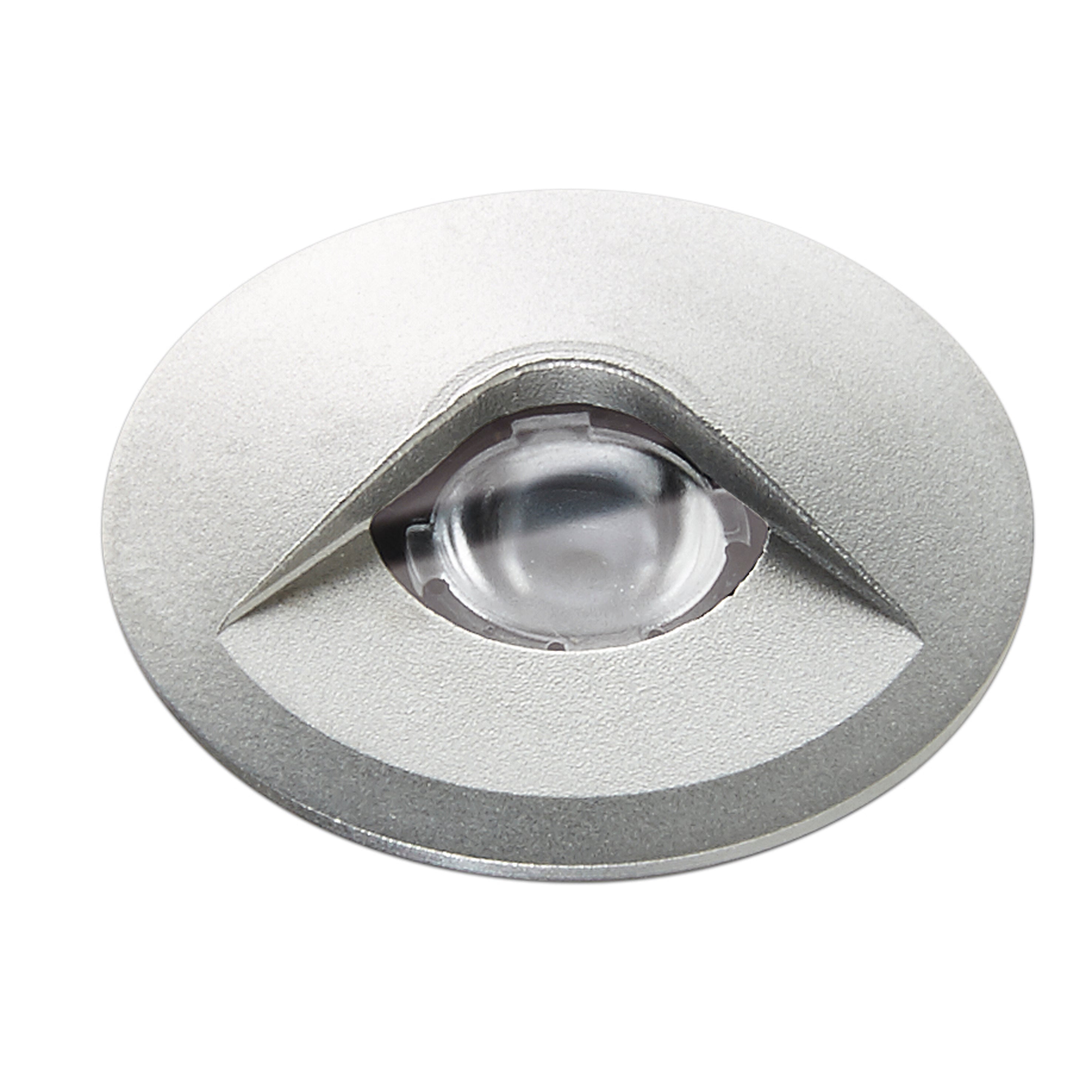 Empotrable suelo 1 emisión PUSSA IP67 LED SMD 1W 98lm CRI90 3000K Gris – Ref. 654C-L0101F-03