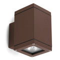 Aplique SETH Large Square IP65 LED SMD AC 8.70W 1120lm CRI80 4000K Marrón óxido – Ref. 398C-L0209B-90