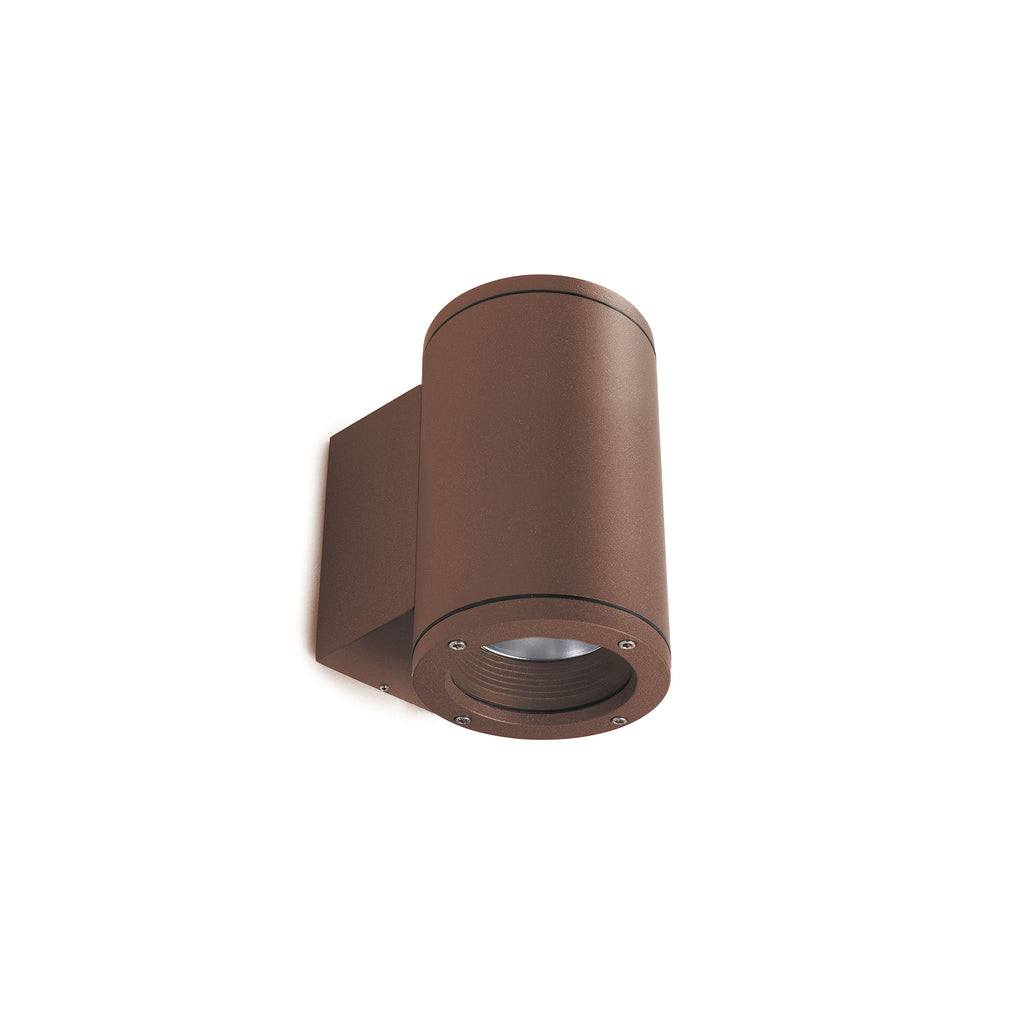 Aplique SETH Round IP65 LED SMD AC 4W 510lm CRI80 4000K Marrón óxido – Ref. 399E-L0205B-90