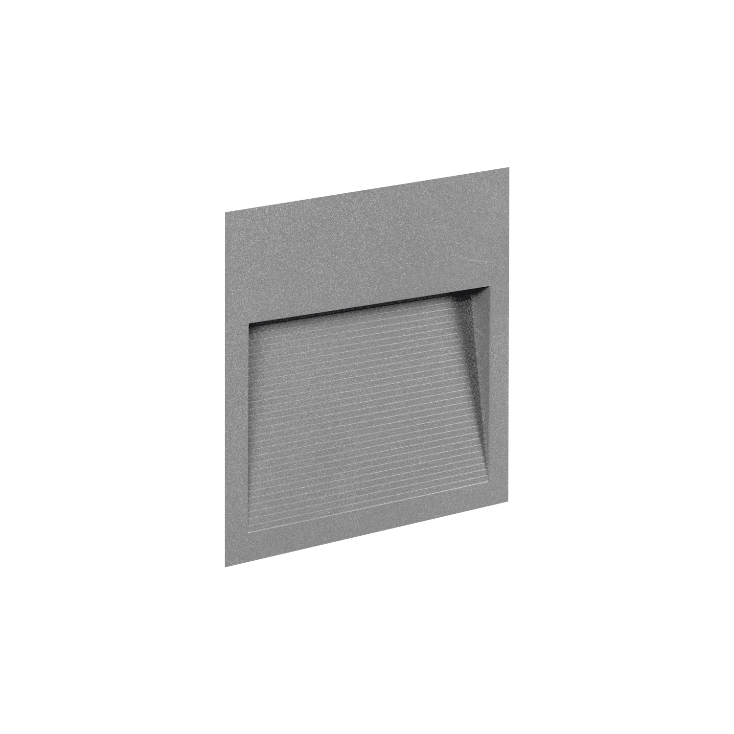 Empotrable pared SLIM Square IP65 LED SMD 3W 367lm(86lm) CRI90 3000K 42º/85º Gris – Ref. 289B-L0104B-03