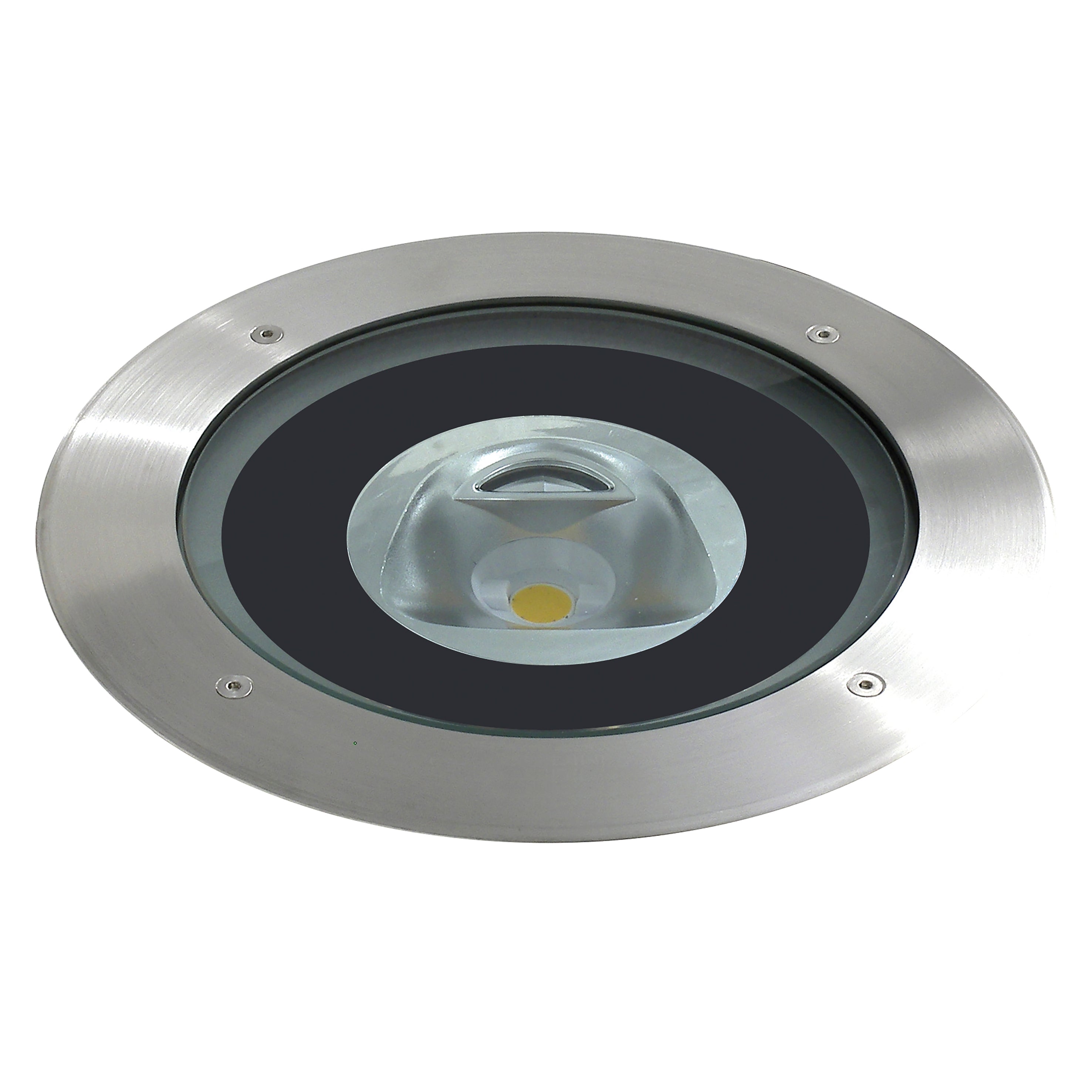 Empotrable suelo SPIONA IP68 LED COB 26W 2965lm(2550lm) CRI90 3000K 15º Inox – Ref. 479B-L0126B-30