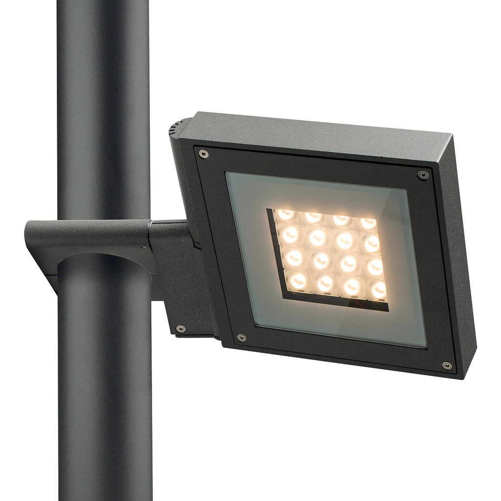 Proyector para poste tilt TINA IP65 LED SMD 26W 3850lm(3340lm) CRI80 4000K 72º Antracita – Ref. 928F-L3326B-04